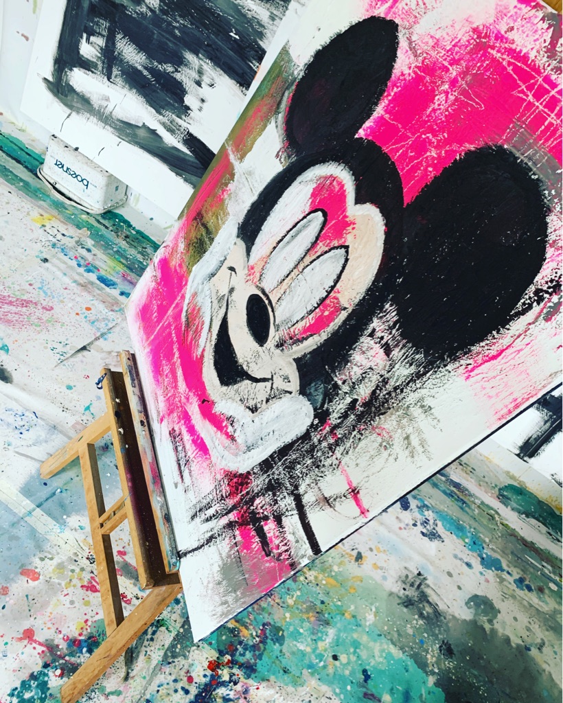 Anna Lademann Mickey Mouse Art